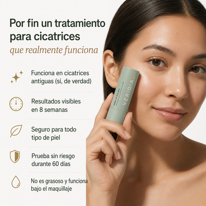 Barra reparadora de cicatrices de acne clinica