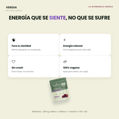 Gomitas energéticas diarias (Bodacious Berry) - Paquete de 30